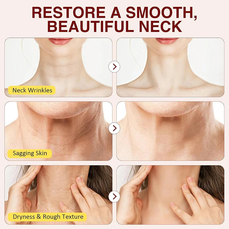 Firming Neck Cream For Wrinkles Skin Body Care Hexapeptide Lightens Neck Fine Lines Anti-aging Tightens Neck Whitening Lotions