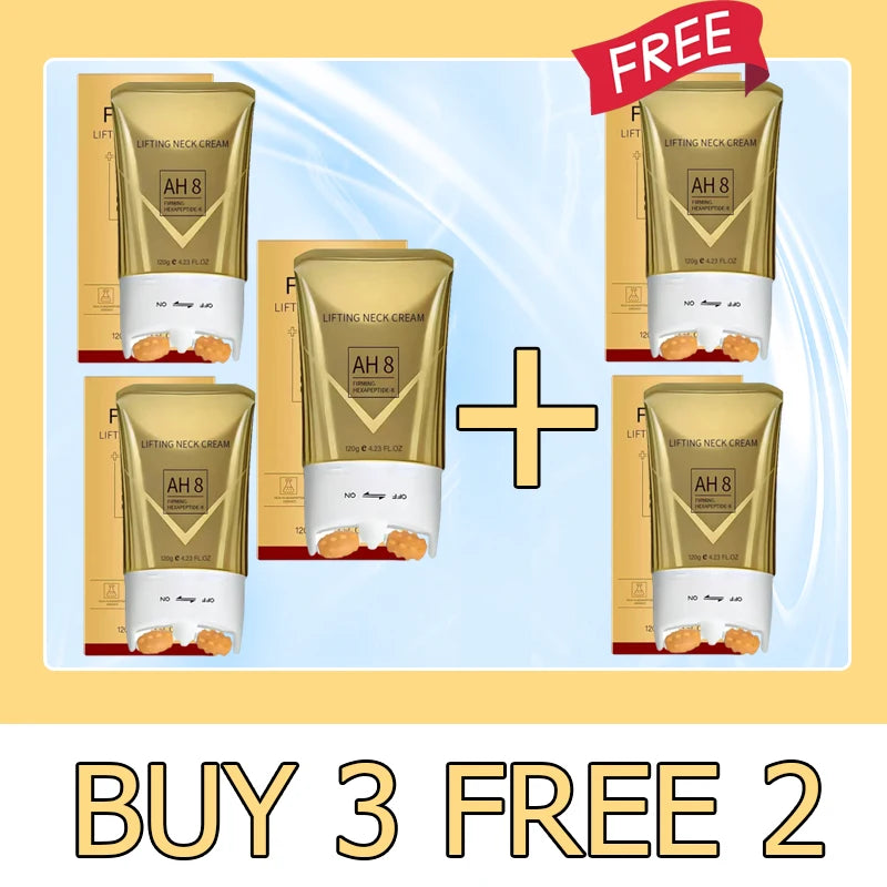 Firming Neck Cream For Wrinkles Skin Body Care Hexapeptide Lightens Neck Fine Lines Anti-aging Tightens Neck Whitening Lotions